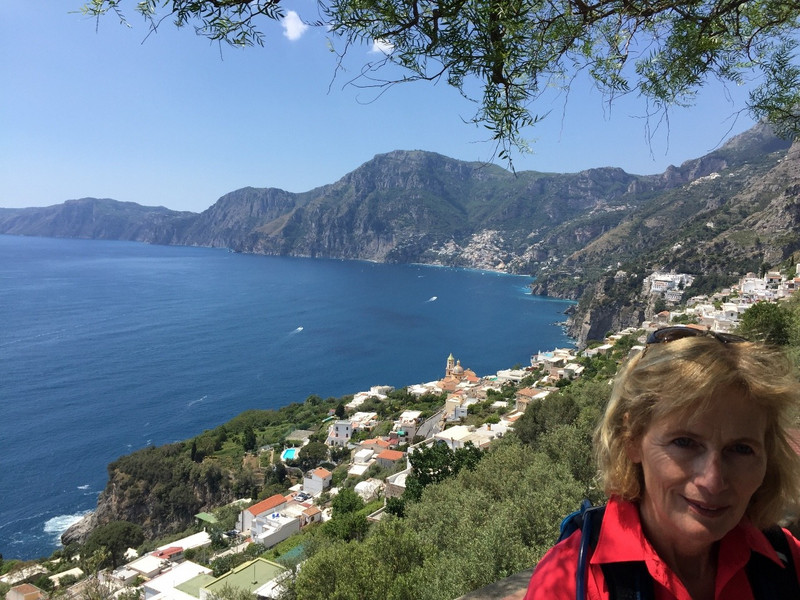 Priano with Positano in the background 