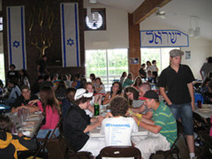 the dining room at israel day
