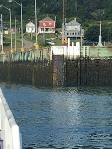 water level at ferry dock