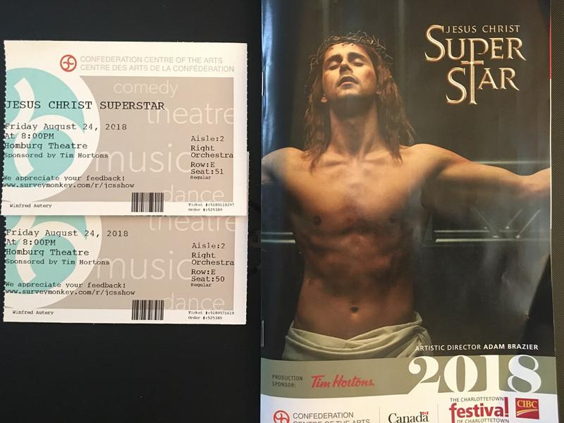 Tickets & Program from the show