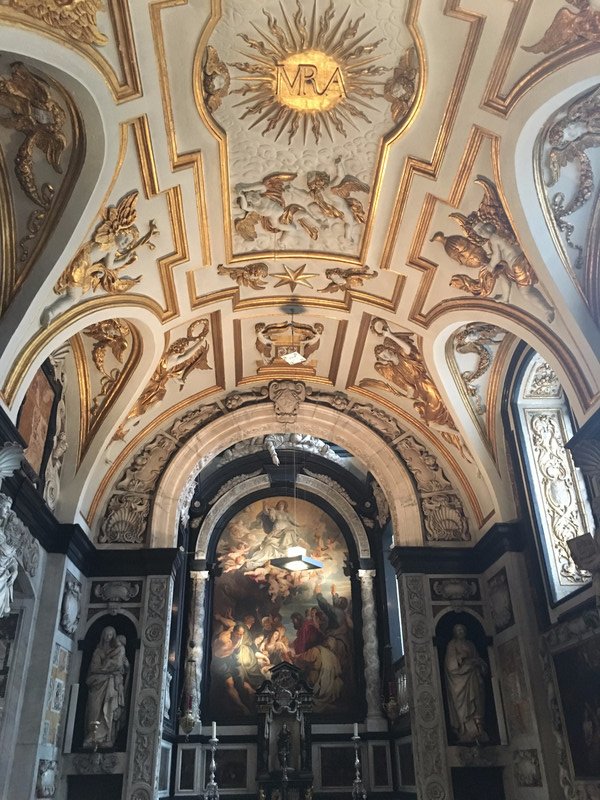 Chapel ceiling