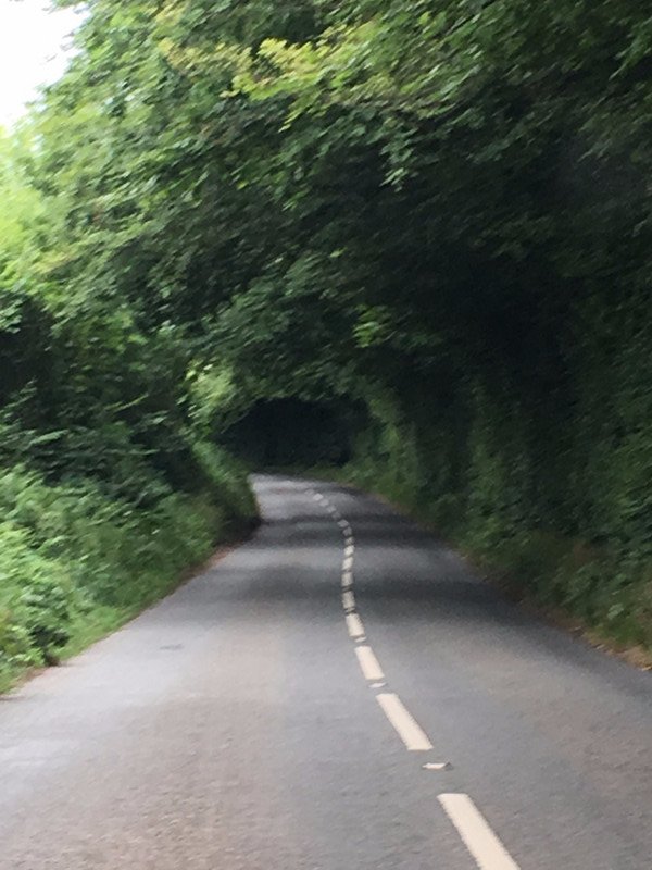 A drive along an English road