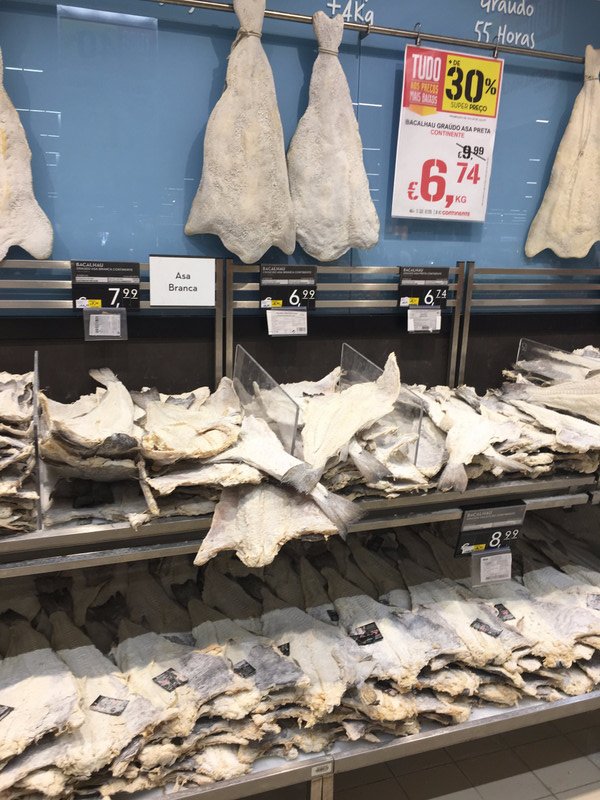 supermarket bacalhau