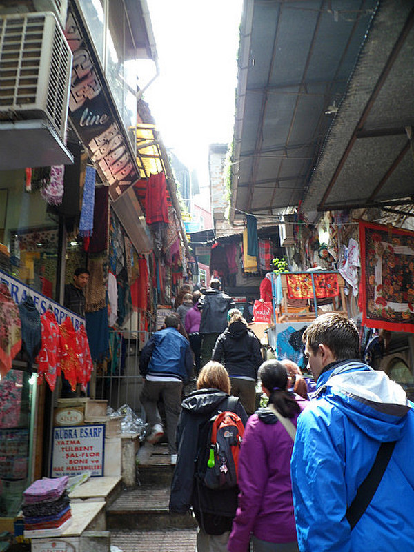 Outside the old Bazaar