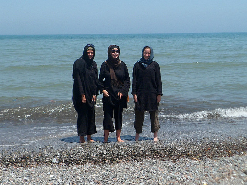 Caspian sea paddle