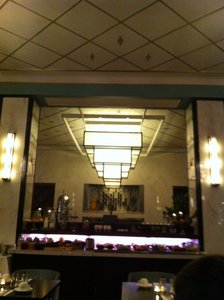 Art Deco dining room