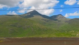 View of Ben More Mountain on Mull