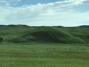 “Dances with Wolves” hills of South Dakota
