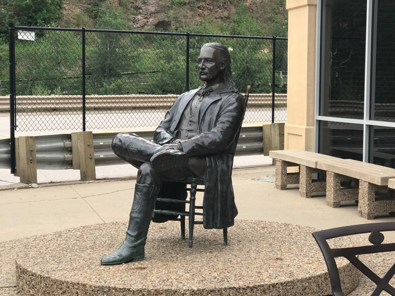 Wild Bill Hickok statue