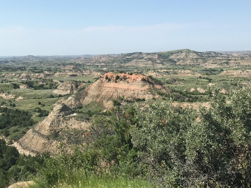 View of Badlands in Theodore Roosevelt National Park 3