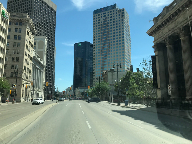 Downtown Winnipeg, Manitoba