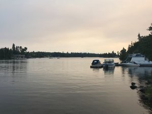 Evening view of Lake of the Woods