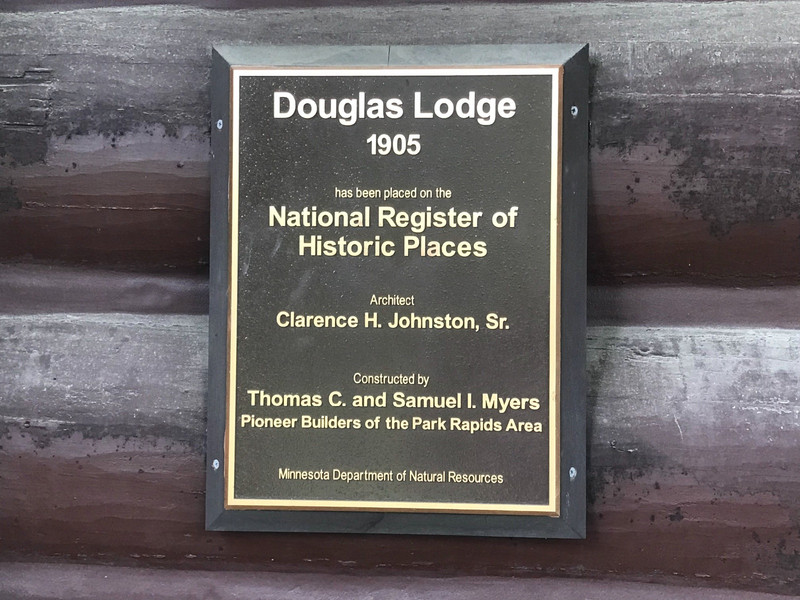 Douglas Lodge, Itaska State Park