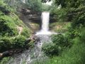 Minnehaha Falls from the bottom