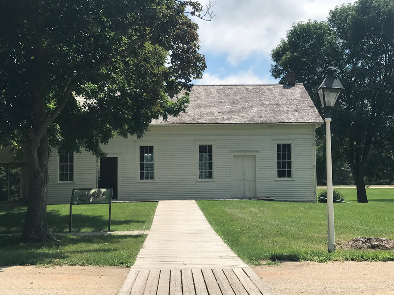 Quaker Meeting house in West Branch