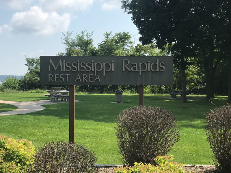 Mississippi Rapids Rest Area