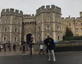 John in front of Windsor Castle 