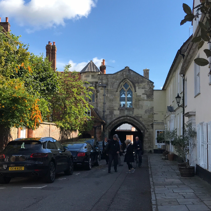 Medieval Gate into Salisbury 