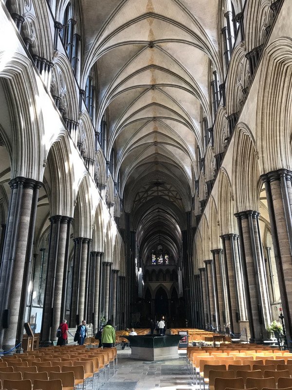 Transcept at Salisbury Cathedral 