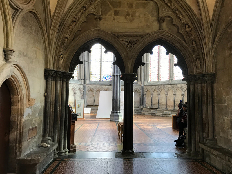 Entry to area where one of four original copies of Magna Carta lies