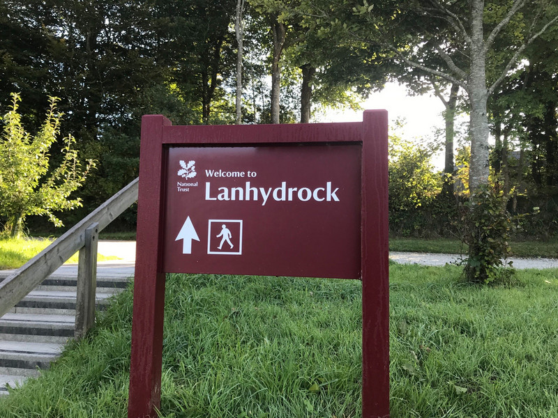 Entrance to Lanhydrock House