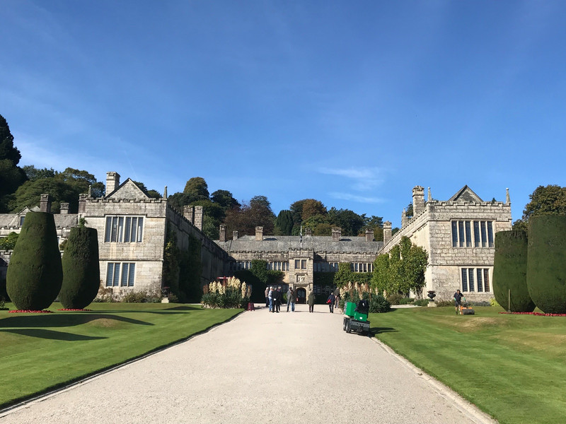 Front entrance to Lanhydrock House