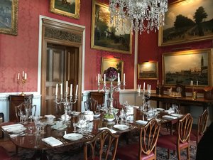 ONE of the dining rooms in Castle Howard
