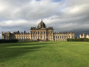 Back view of Castle Howard