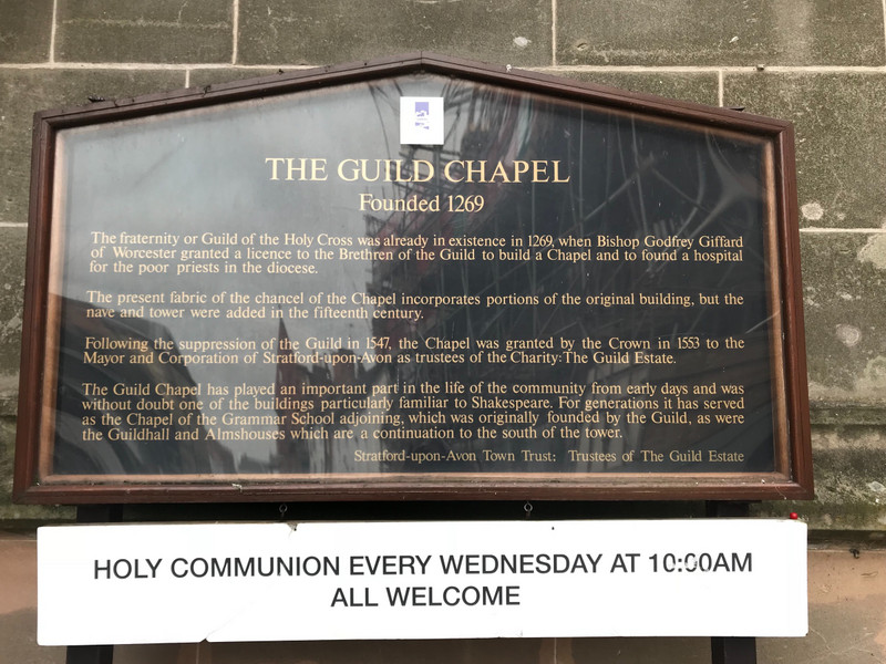 info on Guild Chapel