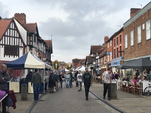 Street scene in Stratford upon Avon
