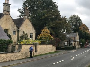 Houses built of Cotswold stone
