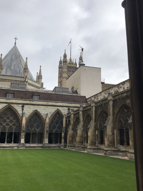 Cloisters at Westminster Abbey 