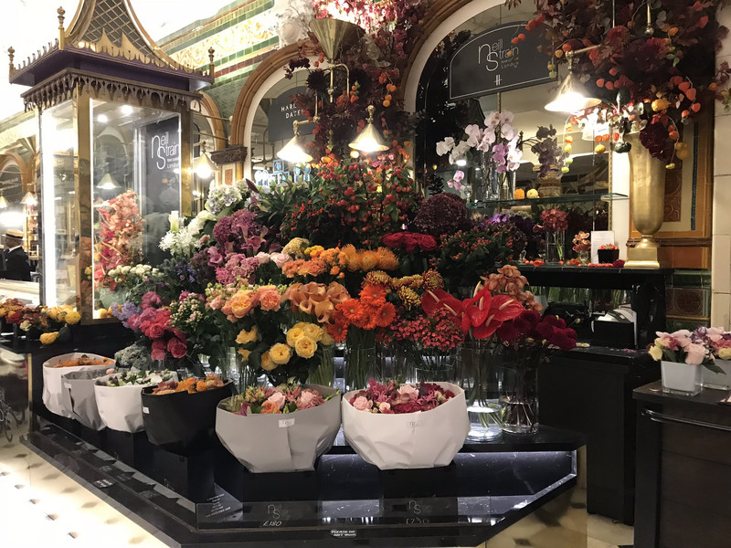 Flower Counter at Harrods