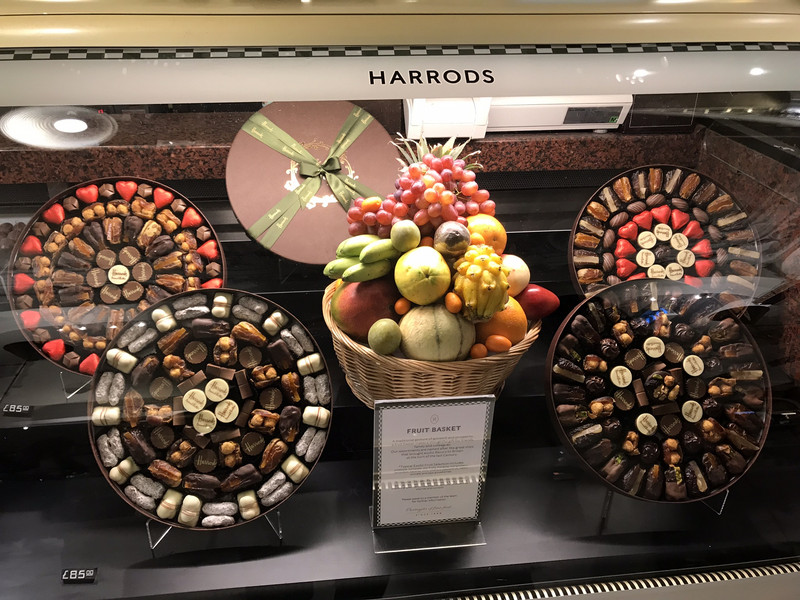 Food Counter at Harrods