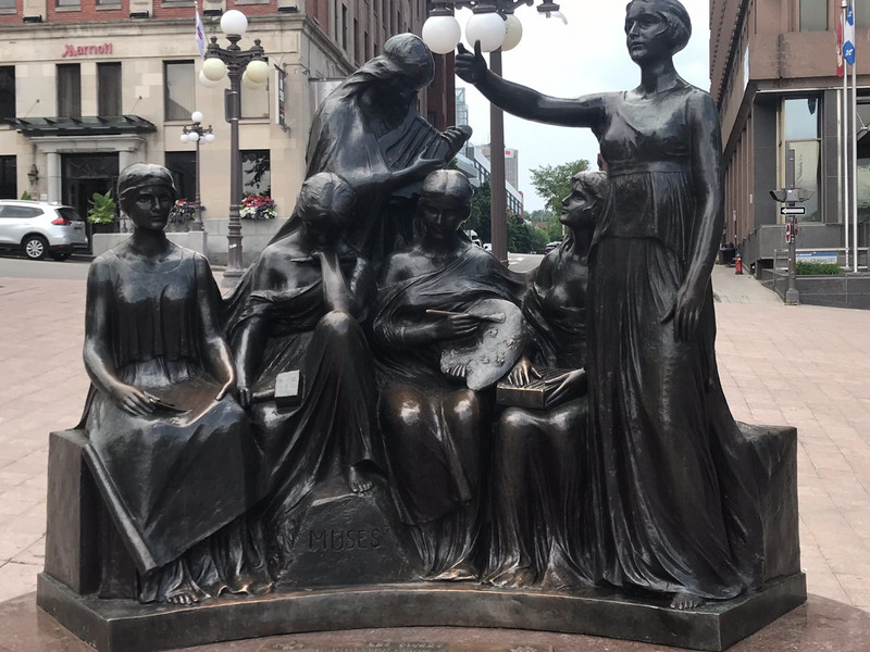 Statue of “Muses”