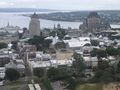 Bird’s Eye View of Quebec City from 23rd floor of Hilton Quebec 