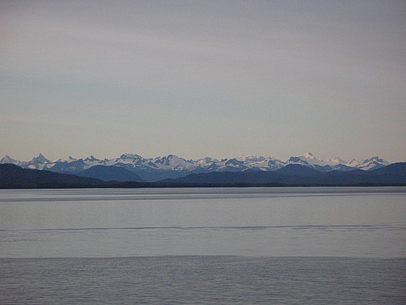 Scenery as we Cruised North, Toward Juneau