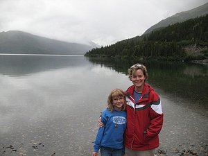 Anna  &amp; Katherine at Same Lake