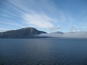 Approaching Prince William Sound