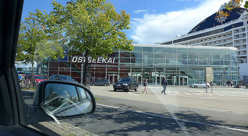 The Ostseekai pier in Kiel