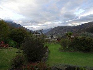 View Over to Tungurahua and Banos