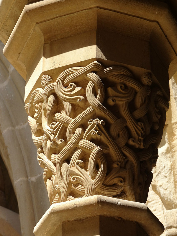 Detail work within Monastery