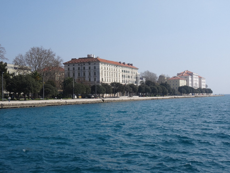 Seafront in Zadar