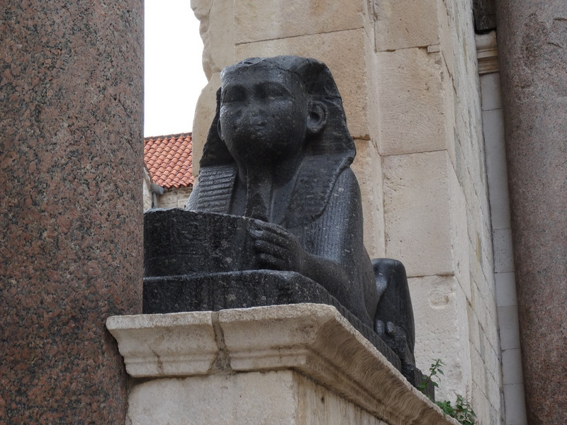 Sphinx Brought Over from Egypt
