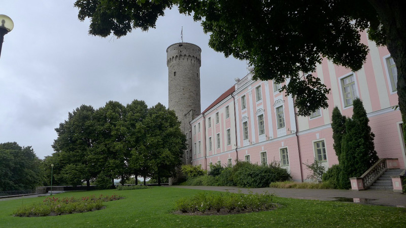 Toompea Castle -- current Parliament of Estonia