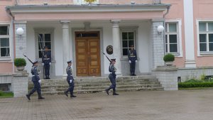 Changing of Guards at Presidential Palace