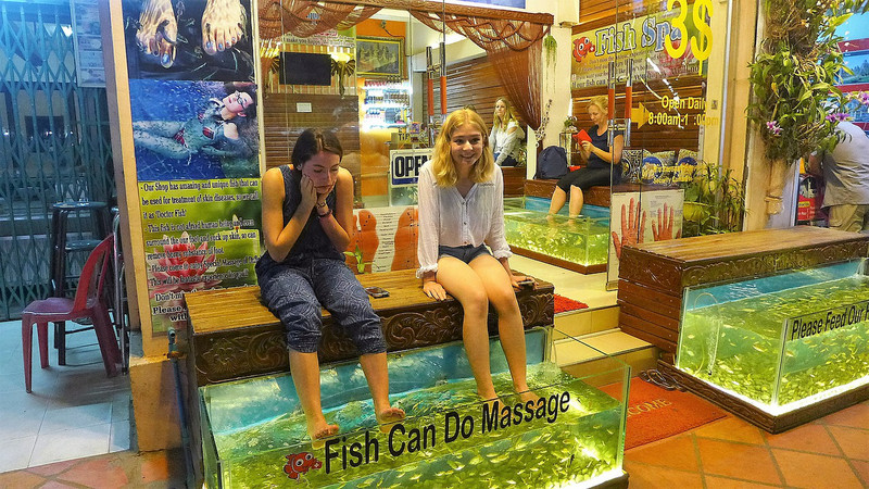 Fishy massage
