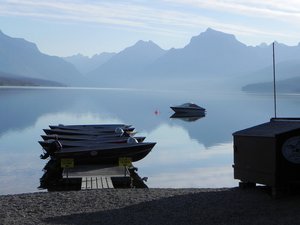 Morning on Lake McDonald