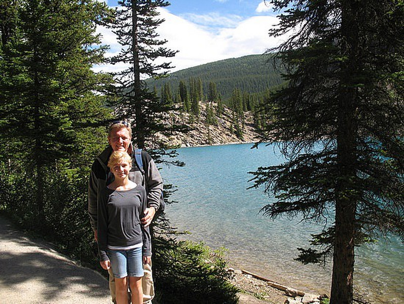 Allen &amp; Anna at Moraine Lake