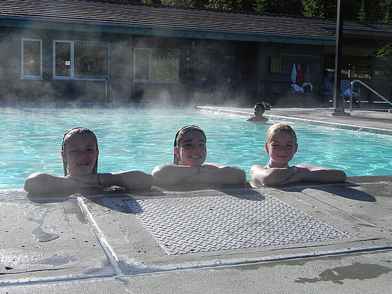 At Miette Hot Springs